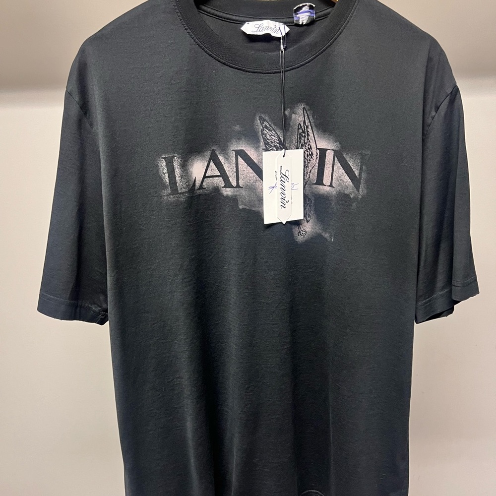 LANVIN X FUTURE CLASSIC EAGLE PRINT T-SHIRT
